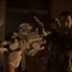 An American soldier points his rifle at Salim.